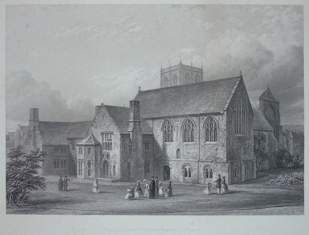 Print - (Sherborne School) - Le